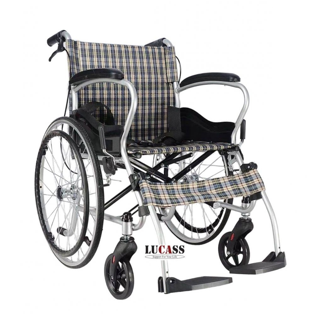 Xe lăn hợp kim nhôm có thắng Lucass X-16LJ Xe lăn hợp kim nhôm có thắng Lucass X-16LJ
