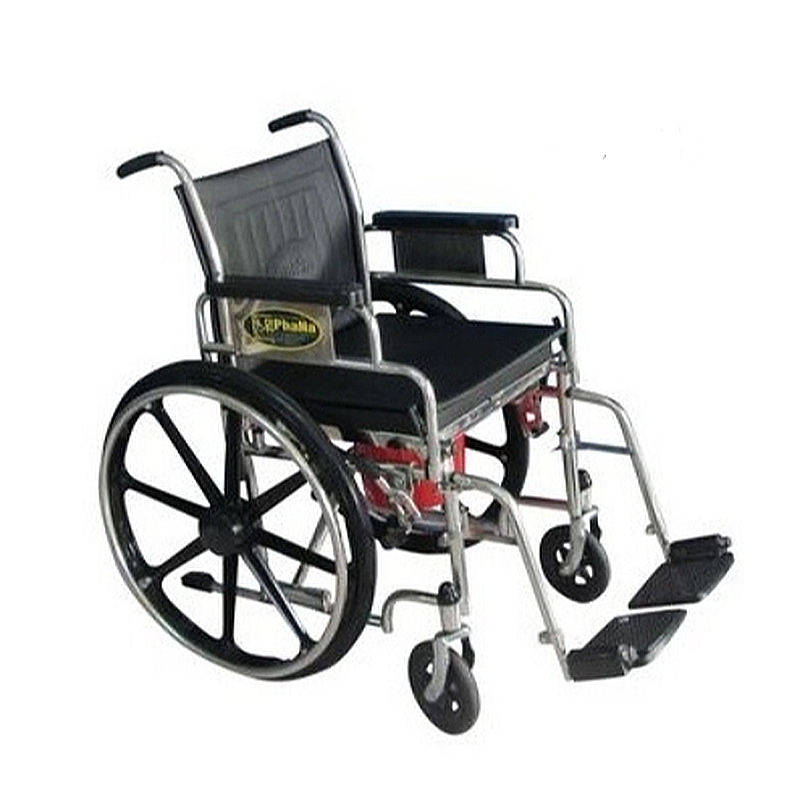 Xe lăn inox có bô vệ sinh Phana PN61 Xe lăn inox có bô vệ sinh Phana PN61