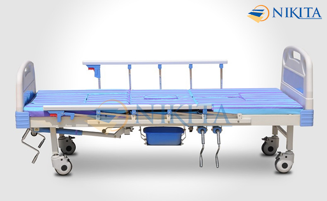 Tay gạt Nâng Hạ Bô vệ sinh giường bệnh 5 tay quay DCN05 Tay gạt Nâng Hạ Bô vệ sinh giường bệnh 5 tay quay DCN05