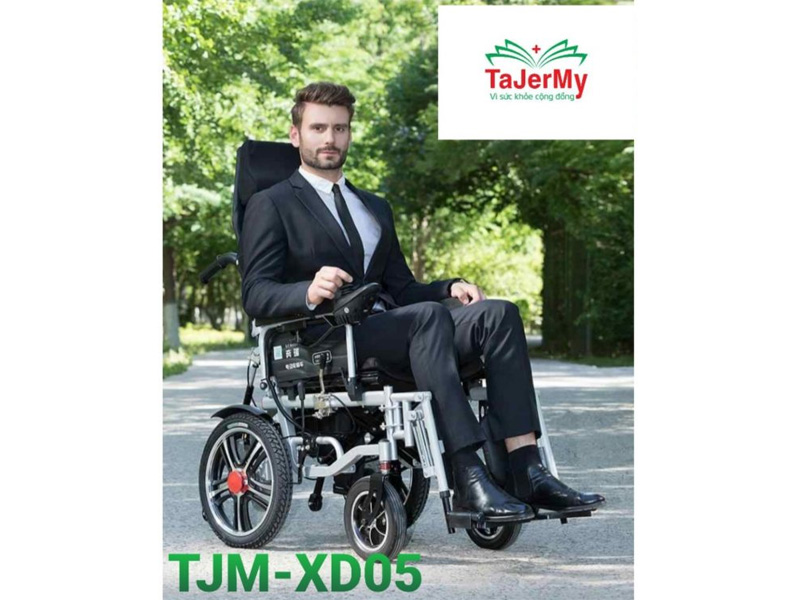 Xe lăn điện ngả nằm Tajermy TJM-XD05 được tích hợp nhiều tính năng tiện ích Xe lăn điện ngả nằm Tajermy TJM-XD05