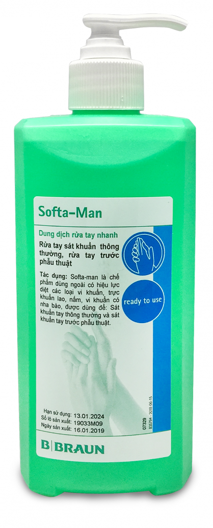 Nước Sát Khuẩn Tay Nhanh Softa-Man 500ml