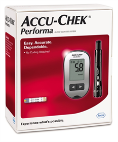 Máy Đo Đường Huyết Accu-Chek Performa Tặng Kèm 10 Que