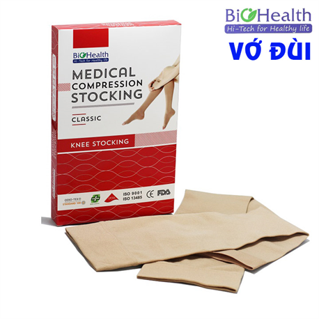 Vớ đùi y khoa Biohealth điều trị và phòng ngừa suy giãn tĩnh mạch-đủ size