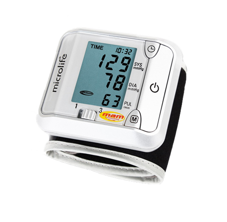 Máy đo huyết áp cổ tay Microlife Thụy Sĩ BP 3BJ1-4D _Bảo hành 5 năm hư đổi mới
