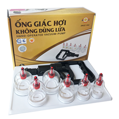 Bộ Giác Hơi Không Dùng Lửa Duy Thành YGH05 (6 ống giác)