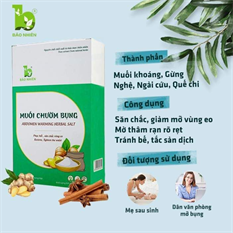 Muối Chườm Bụng Bảo Nhiên giúp săn bụng, giảm eo, mờ rạn (850gr)