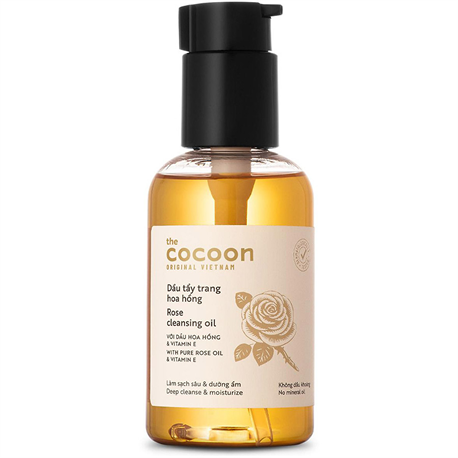 Dầu tẩy trang hoa hồng Cocoon 140ml