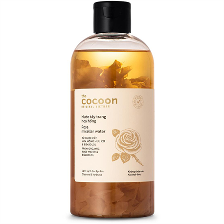 Nước tẩy trang hoa hồng Cocoon 500ml