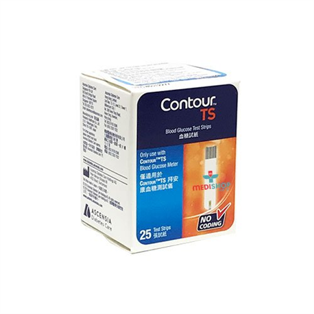 QUE THỬ ĐƯỜNG HUYẾT CONTOUR TS