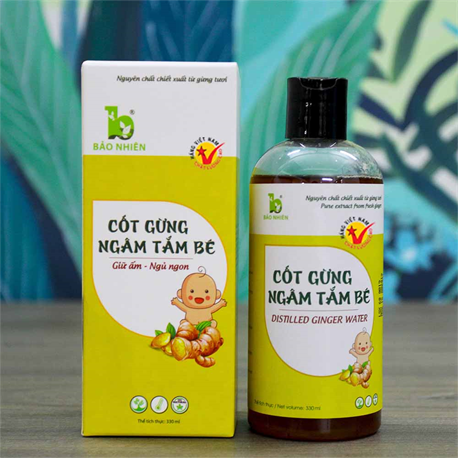 Cốt Gừng Ngâm Tắm Bé Bảo Nhiên