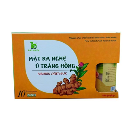 Mặt Nạ Nghệ Ủ Trắng Hồng Bảo Nhiên