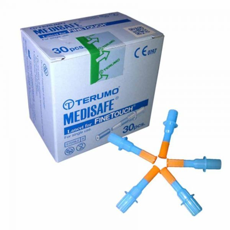 Kim Lấy Máu Terumo MEDISAFE LANCET FINETOUCH (hộp 30 kim)