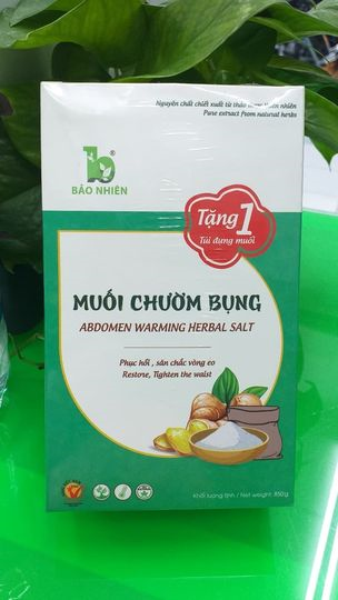 MUỐI CHƯỜM BỤNG -PHỤC HỒI SĂN CHẮC VÒNG EO - BẢO NHIÊN (850g)