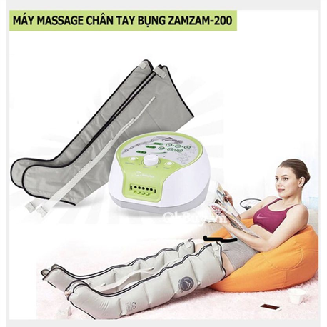 Máy Massage Chân Hỗ Trợ Điều Trị Tĩnh Mạch WelbuTech ZamZam-200