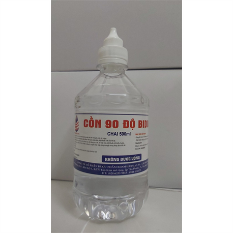 CỒN 90 ĐỘ BIDOPHA 500ml