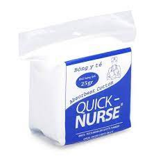 Bông y tế Quick Nurse loại 25gr