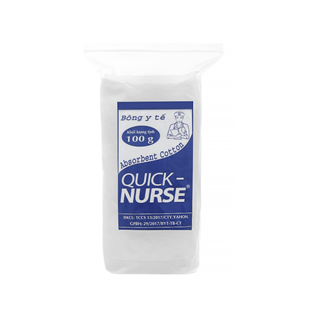 Bông y tế Quick Nurse loại 100gr